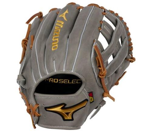 MIZUNO GPSF-12D Pro Select FP, Premium Infielder Fastpitch Glove, 12&quot;, Deep Pocket, H Web