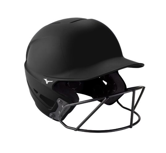 Mizuno F6 Batting Helmet With Fastpitch Mask - Adult