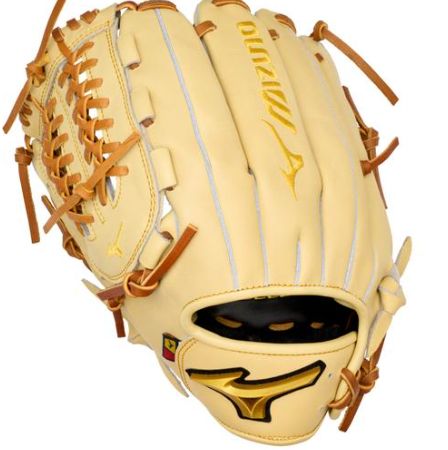 MIZUNO GPS-10D Pro Select, Premium Pitcher Baseball Glove, 12&quot;, Deep Pocket, Tartan Shock Web LHT