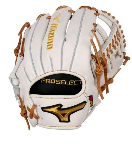MIZUNO GPSF-50R Pro Select FP, Premium Infielder Fastpitch Glove, 11.75&quot;, Regular Pocket, Cross 8 Web RHT