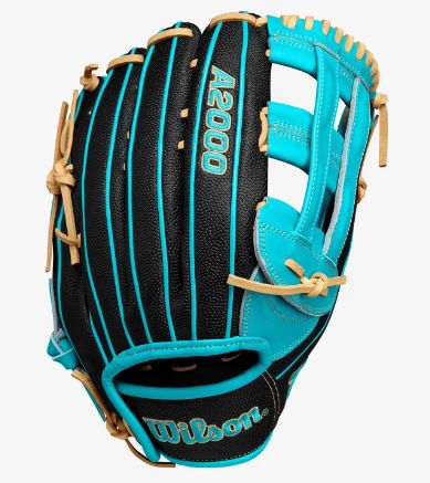 WILSON 2024 FALL A2000 PF50SS BLACK/TEAL 12.25&quot; RHT