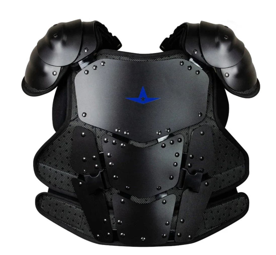 ALL-STAR COBALT HARDSHELL UMPIRE CHEST PROTECTOR