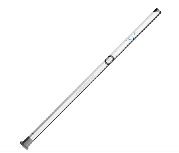 WARRIOR EVO V ALLOY CORE CARBON LACROSSE SHAFT, Colour: White