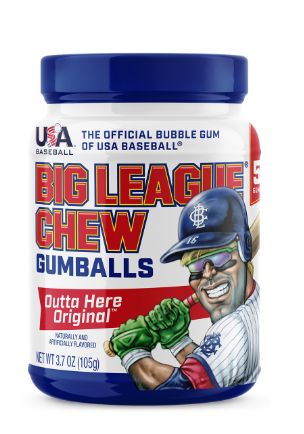 Big League Chew 55 Piece Mini Gumballs