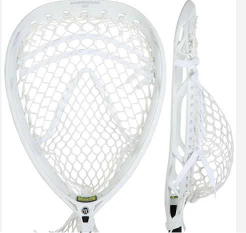 WARRIOR NEMESIS QS STRUNG GOALIE HEAD - WHITE