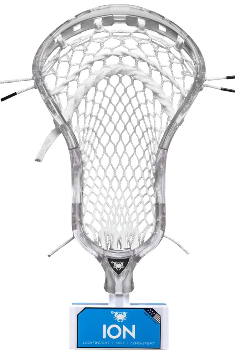 EAST COAST DYES ION HEAD, STRUNG/UNSTRUNG: STRUNG - HERO 3.0 SEMI-SOFT WHITE, Colour: CLEAR