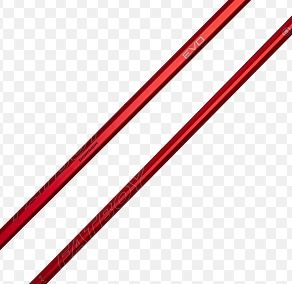 WARRIOR EVO FATBOY KRYPTOPRO SHAFT, Colour: RED