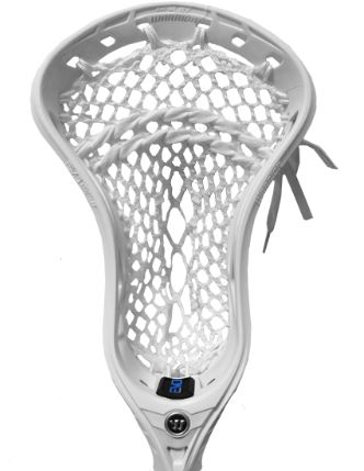 WARRIOR EVO QX2-O STRUNG HEAD W/ ISO MESH - WHITE/WHITE