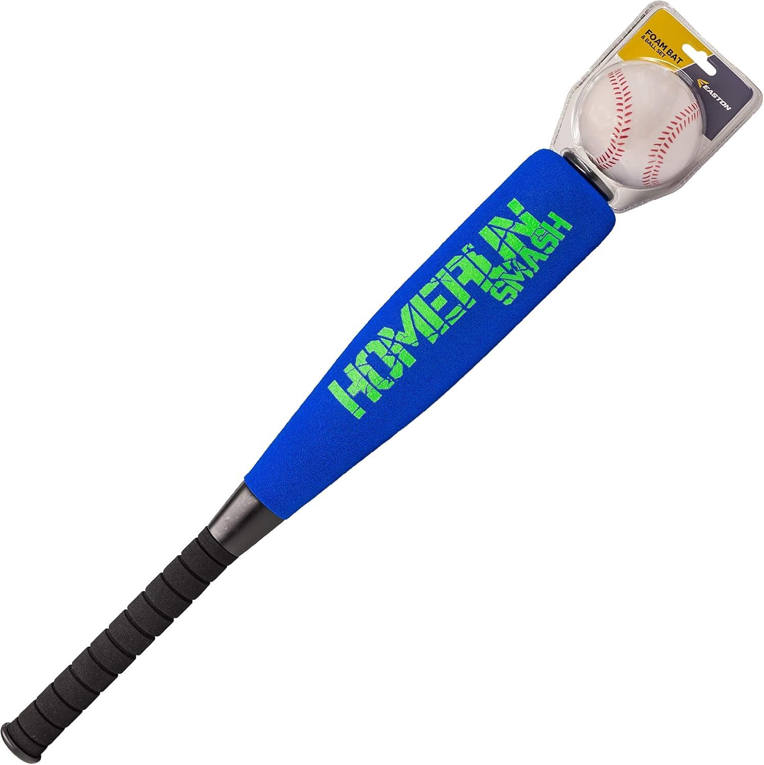 EASTON HOMERUN SMASH FOAM BAT &amp; BALL, Colour: BLUE/GREEN