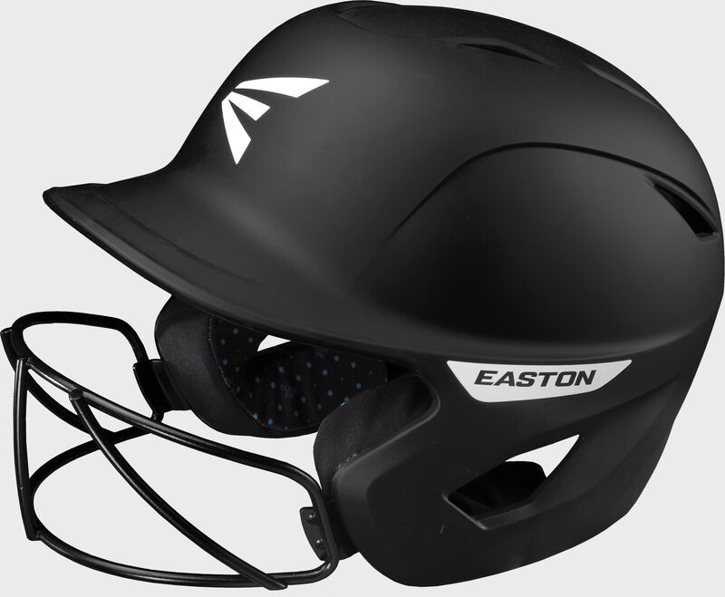 EASTON GHOST FASTPITCH BATTING HELMET WITH CAGE, Colour: BLACK, Size: L/XL (7 1/8 - 7 3/4)