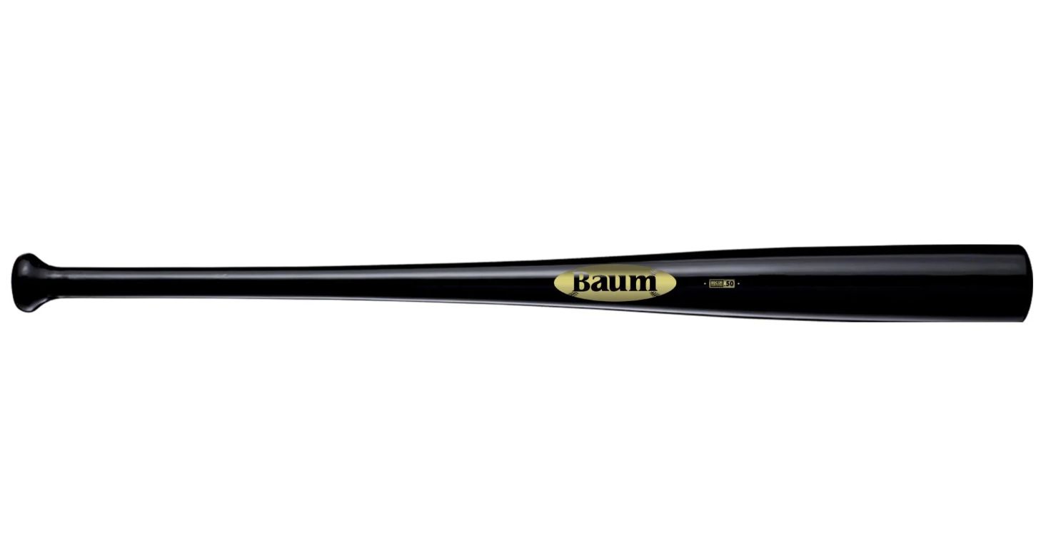 Baum Bat Maple Standard Gold Stock Wood Baseball Bat (-3)