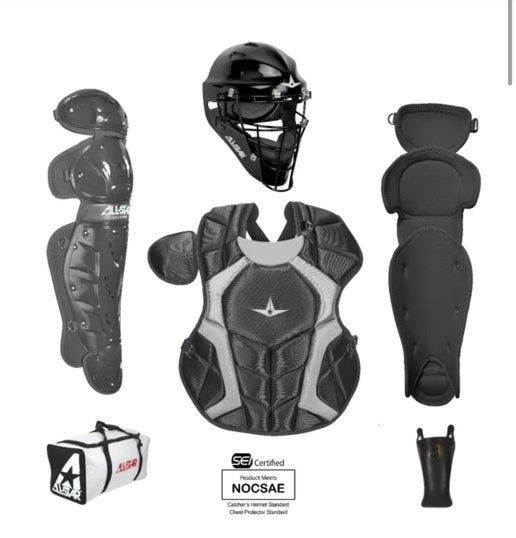 ALL-STAR PLAYERS SERIES CATCHING KIT - MVP2300, CPCC1216PS, LG1216PS, THROAT GUARD, BAG