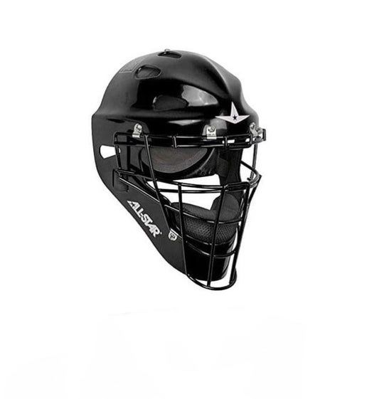 All-Star Player Series Catching Helmet and throat Guard MVP2300 Age 12-16 - Black