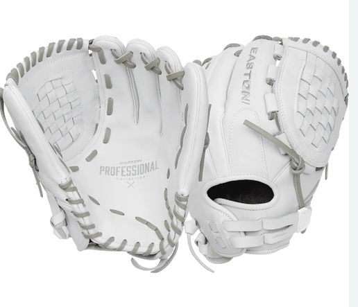 EASTON &quot;PRO COLLECTION&quot; SERIES SOFTBALL GLOVE 12 1/2&quot; RHT EPCFP125-3W-RHT
