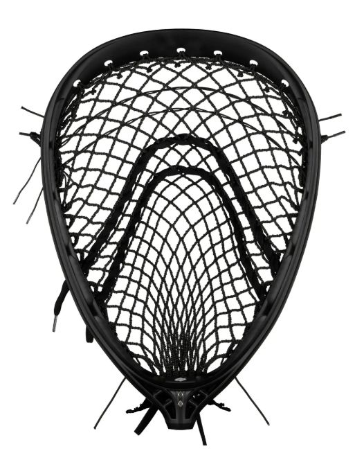 STRINGKING MARK 2G GOALIE HEAD, STRUNG/UNSTRUNG: STRUNG - GRIZZLY 2S, Colour: BLACK