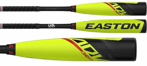 Easton ADV 360 Youth 2 5/8 Barrel Baseball Bat