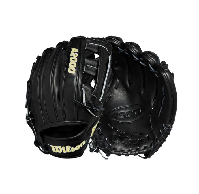 WILSON A2000 CLASSIC DW5 BASEBALL FIELDING GLOVE - RHT, Size: 12&quot;, Colour: BLACK