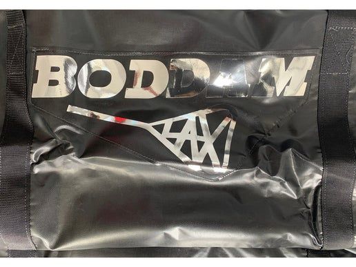BODDAM LACROSSE GOALIE BAG, Colour: BLACK/SILVER