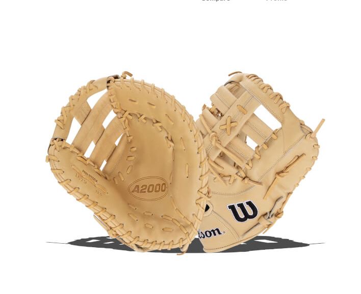 WILSON A2000 CLASSIC 1679 FIRST BASE MITT- RHT, Size: 12.5&quot;, Colour: TAN