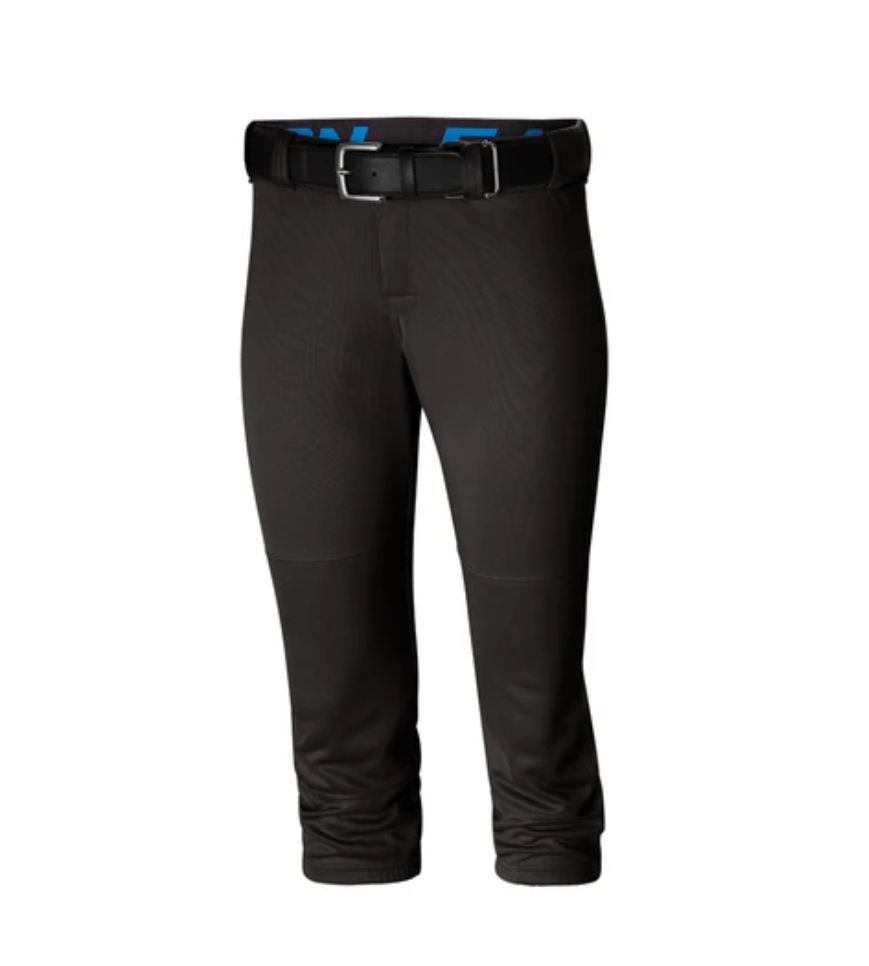EASTON WOMENS PRO ELITE SOFTBALL PANT, Size: LARGE, Colour: BLACK