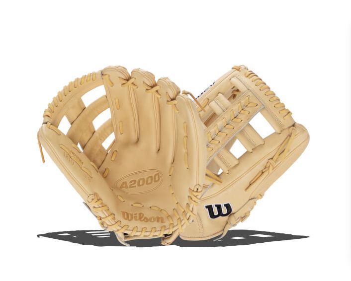 WILSON A2000 CLASSIC 1810 BASEBALL FIELDING GLOVE - RHT, Size: 12.75&quot;, Colour: LIGHT TAN