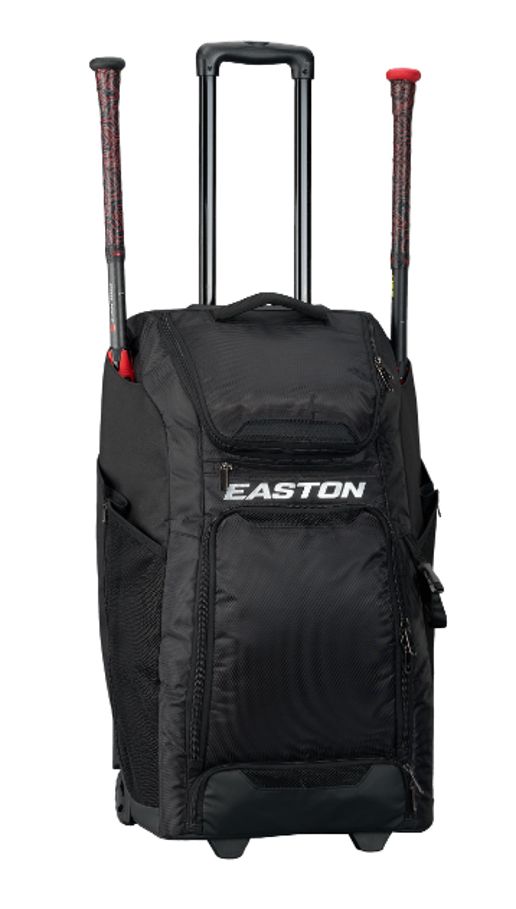 EASTON CATCHERS BAT &amp; EQUIPMENT WHEELED BAG, Colour: BLACK