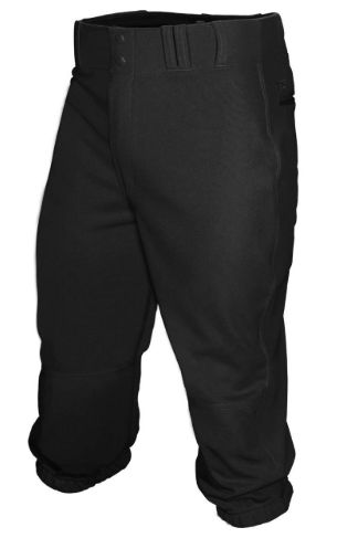 Louisville Slugger Men&#39;s Knicker Baseball Pant, Size: SM, Colour: Blk