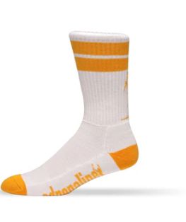 ADRENALINE J-TRAIN SOCKS, Colour: GOLDEN YELLOW/WHITE, Size: L/XL