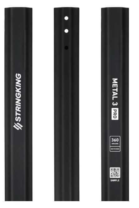 STRINGKING METAL 3 PRO DEFENSE POLE, SHAFT WEIGHT: 360g, Colour: BLACK