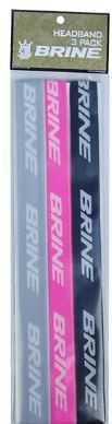 BRINE HEADBANDS 3 PACK, Colour: GREY/PINK/BLACK