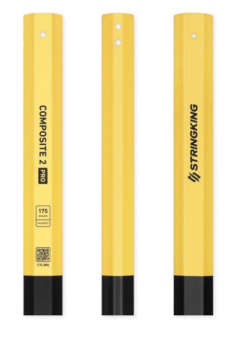 STRINGKING COMPOSITE 2 PRO FACEOFF SHAFT *, Colour: BLACK