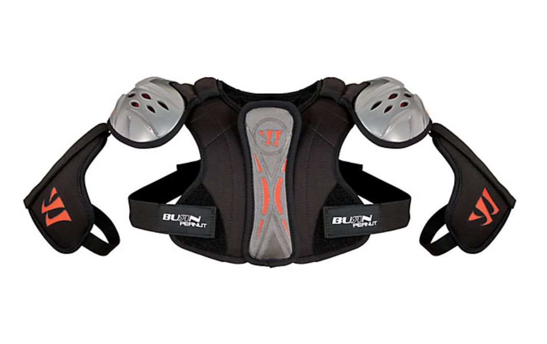 WARRIOR BURN PEANUT YOUTH SHOULDER PADS