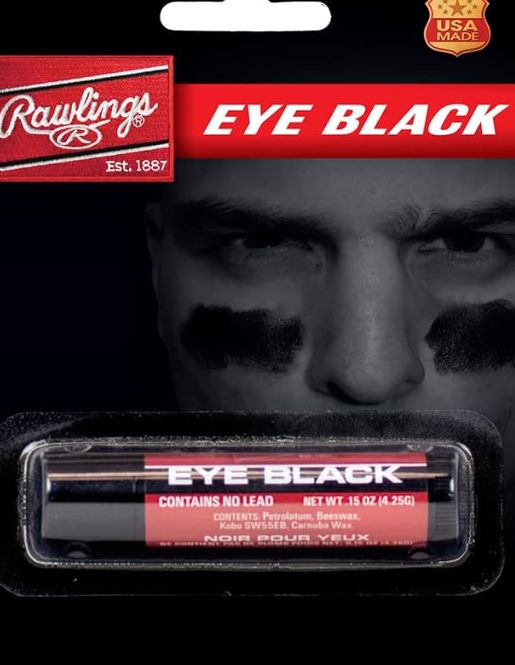 RAWLINGS EYE BLACK STICK, Colour: BLACK