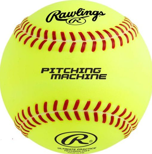 RAWLINGS 11&quot; ULTIMATE PRACTICE PITCHING MACHINE SOFTBALL - DOZEN