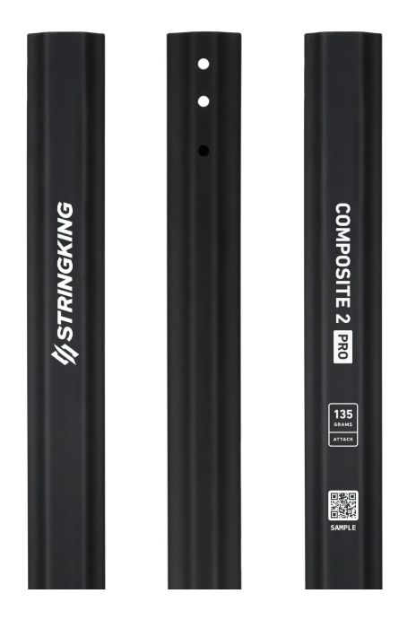 STRINGKING COMPOSITE 2 PRO ATTACK SHAFT, STICK WEIGHT: 135g, Colour: BLACK