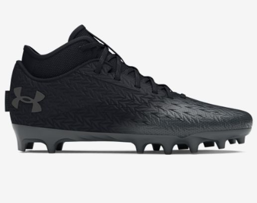 UNDER ARMOUR SPOTLIGHT CLONE 4.0 MC FOOTBALL CLEAT, Colour: BLK, Size: 10.5