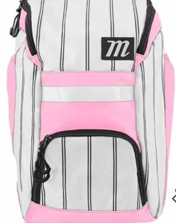 MARUCCI FOXTROT TEE BALL BAT PACK, Colour: PINK / WHITE &amp; BLACK PINSTRIPE