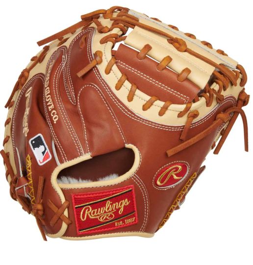 RAWLINGS &quot;PRO PREFERRED&quot; SERIES-CATCHERS MITT BASEBALL GLOVE 33&quot; RHTPROSCM33BRC