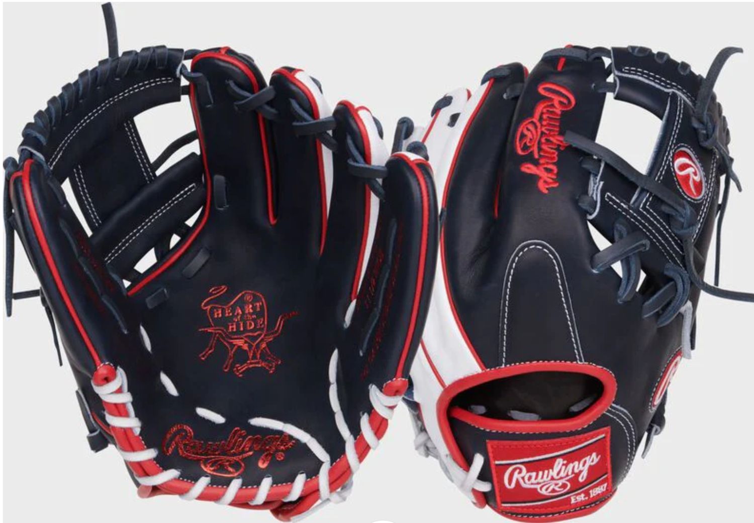 RAWLINGS &quot;HEART OF THE HIDE&quot; SERIES BASEBALL GLOVE 11.5&quot; RHT - PROR204U-2N