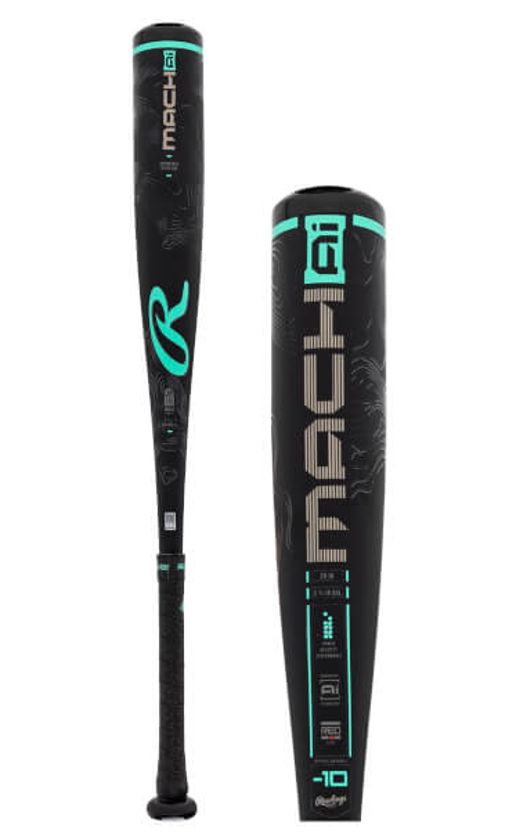 RAWLINGS MACH AI (2 3/4&quot; BARREL) USSSA YOUTH BASEBALL BAT 2025