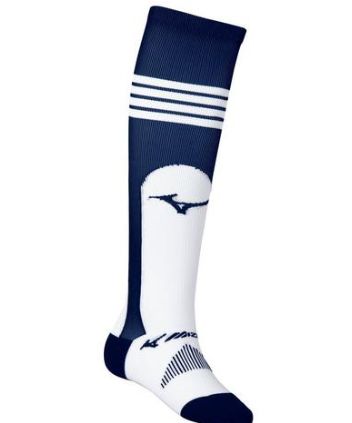 MIZUNO PERFORMANCE STIRRUP SOCK G2, Colour: NAVY/WHITE, Size: MEDIUM