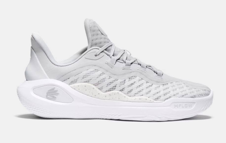 Under Armour Unisex Curry 11 Team Basketball Shoes, Colour: White, Size: Mens 7 (Womens 8.5)