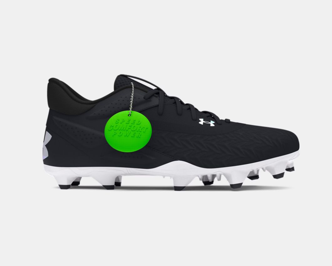 Under Armour Yard MT TPU 3.0 Baseball Cleat, Colour: black, Size: 8