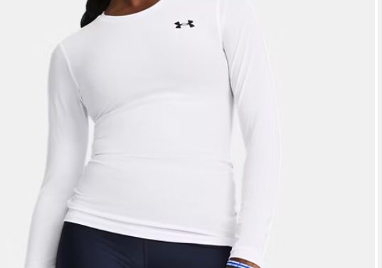 UNDER ARMOUR WOMENS HEATGEAR COMPRESSION LONGSLEEVE