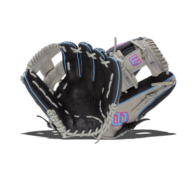 Wilson A1000 DP15 25 BLACK/GREY/COOL BLUE/ 11.5&quot; - WBW102577115