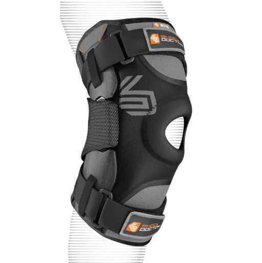 SHOCK DOCTOR KNEE SUPPORT WITH BILATERAL HINGES, Size: XL