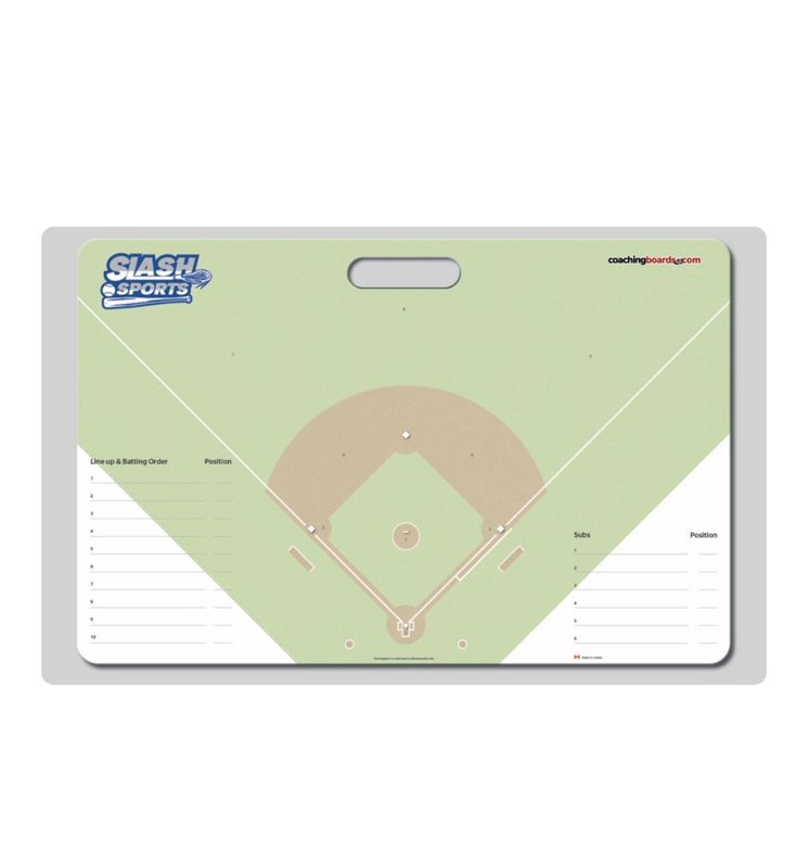 SLASH SPORTS BASEBALL/FASTPITCH COACHING BOARD