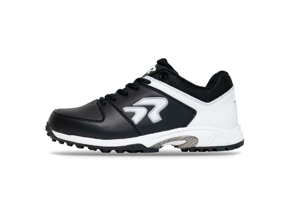 RINGOR WOMENS FLITE TURF SHOE, Colour: BLACK/WHITE, Size: 8
