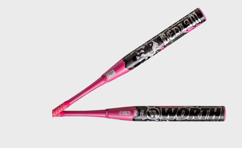 2025 Worth Bedlam Phil Matte Signature Model 2-Piece 13.5&quot; Balanced USSSA Bat