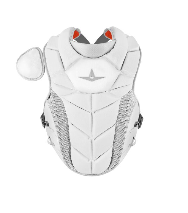 ALL-STAR PHX PAIGE HALSTEAD PROFESSIONAL CHEST PROTECTOR, Colour: White, Size: Medium